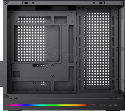 Photo de Boitier Mini Tour Micro ATX Xigmatek Cloud M Digital avec panneaux vitrés (Noir)