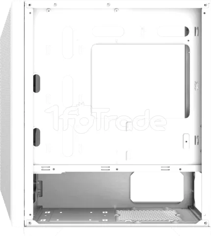 Photo de Boitier Mini Tour Micro ATX Xigmatek Gemini II RGB avec panneau vitré (Blanc)