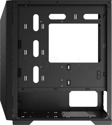 Photo de Boitier Mini Tour Micro ATX Xigmatek Gemini II RGB avec panneau vitré (Noir)