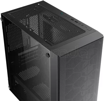 Photo de Boitier Mini Tour Micro ATX Xigmatek Oreo RGB avec panneau vitré (Noir)