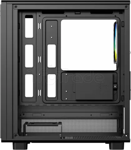 Photo de Boitier Mini Tour Micro ATX XYZ Atom RGB avec panneau vitré (Noir)