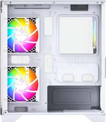 Photo de Boitier Mini Tour Micro ATX XYZ TITANIUM VIEW LITE ARGB avec panneaux vitrés (Blanc)