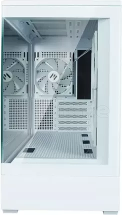 Photo de Boitier Mini Tour Micro ATX Zalman P30 RGB avec panneaux vitrés (Blanc)