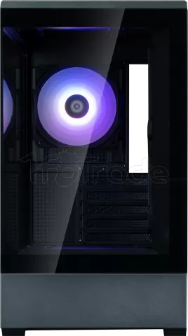 Photo de Boitier Mini Tour Micro ATX Zalman P30 V2 RGB avec panneaux vitrés (Noir)
