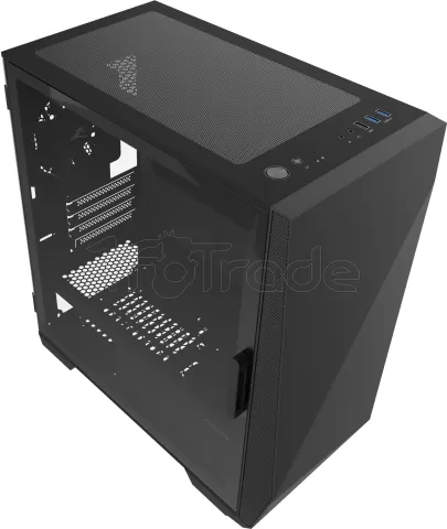 Photo de Boitier Mini Tour Micro ATX Zalman Z1 Iceberg avec panneau vitré (Noir)