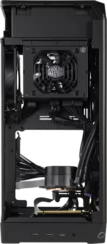 Photo de Boitier Mini Tour Mini ITX Cooler Master NCore 100 Max (Bronze) avec alimentation 850W