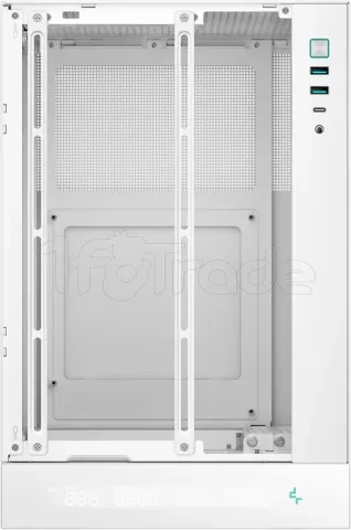 Photo de Boitier Mini Tour Mini ITX DeepCool CH170 Digital (Blanc)