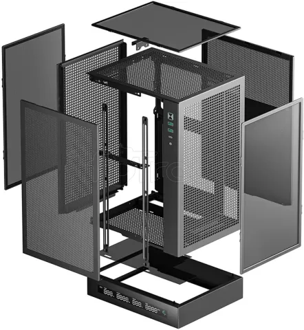 Photo de Boitier Mini Tour Mini ITX DeepCool CH170 Digital (Noir)