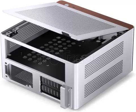 Photo de Boitier Mini Tour Mini-ITX Jonsbo NV10 (Argent)