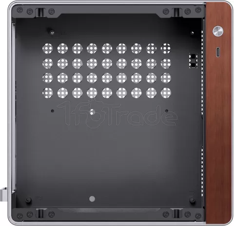 Photo de Boitier Mini Tour Mini-ITX Jonsbo NV10 (Argent)