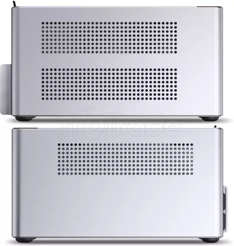 Photo de Boitier Mini Tour Mini-ITX Jonsbo NV10 (Argent)