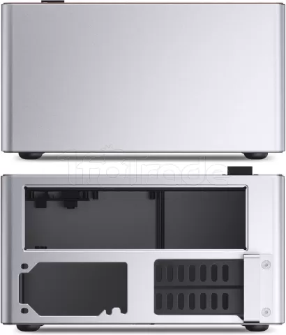 Photo de Boitier Mini Tour Mini-ITX Jonsbo NV10 (Argent)