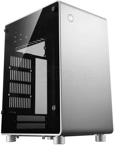 Photo de Boitier Mini Tour Mini-ITX Jonsbo U1 Plus avec panneau vitré (Argent)