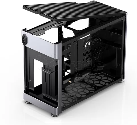 Photo de Boitier Mini Tour Mini ITX Jonsplus i100 Pro (Argent)