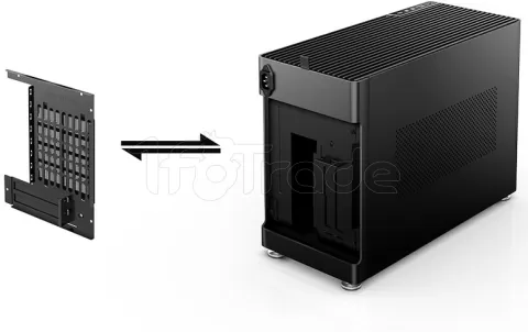 Photo de Boitier Mini Tour Mini ITX Jonsplus i100 Pro (Noir)