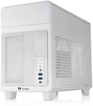 Photo de Boitier Mini Tour Mini ITX Thermaltake TR100 (Blanc)