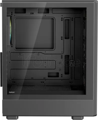 Photo de Boitier Moyen Tour ATX 1stPlayer BR7 RGB avec panneaux vitrés (Noir)
