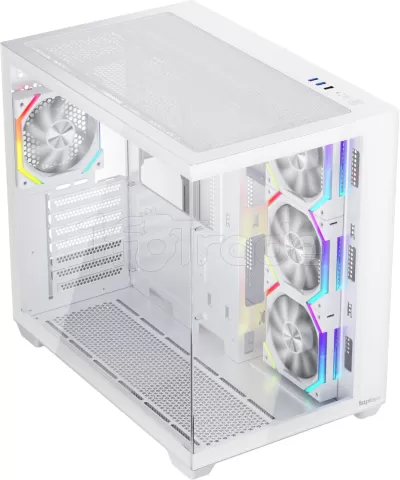 Photo de Boitier Moyen Tour ATX 1stPlayer BV7 ARGB avec panneaux vitrés (Blanc)