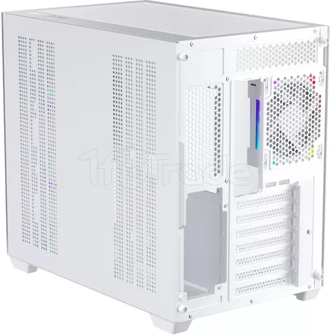 Photo de Boitier Moyen Tour ATX 1stPlayer BV7 ARGB avec panneaux vitrés (Blanc)