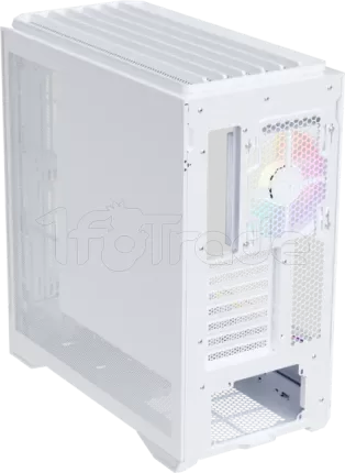 Photo de Boitier Moyen Tour ATX 1stPlayer GM8 RGB avec panneau vitré (Blanc)