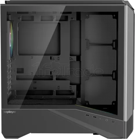 Photo de Boitier Moyen Tour ATX 1stPlayer GM8 RGB avec panneau vitré (Noir)