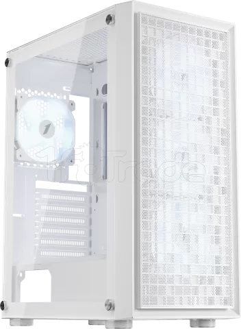 Photo de Boitier Moyen Tour ATX 1stPlayer Go6 RGB avec panneau vitré (Blanc)