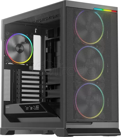 Photo de Boitier Moyen Tour ATX 1stPlayer GP8 RGB avec panneau vitré (Noir)