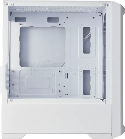 Photo de Boitier Moyen Tour ATX 1stPlayer H2 RGB avec panneau vitré (Blanc)