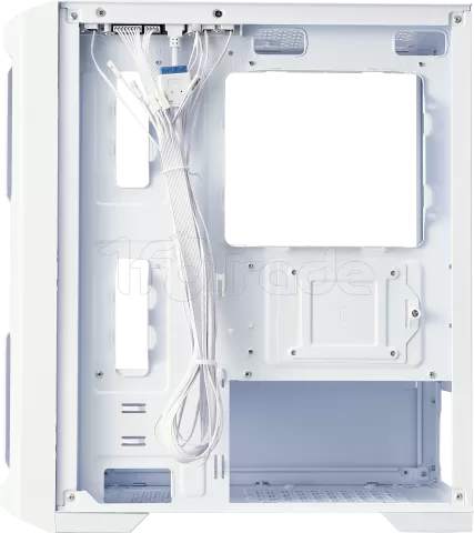 Photo de Boitier Moyen Tour ATX 1stPlayer H2 RGB avec panneau vitré (Blanc)