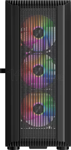 Photo de Boitier Moyen Tour ATX 1stPlayer H6 RGB avec panneau vitré (Noir)