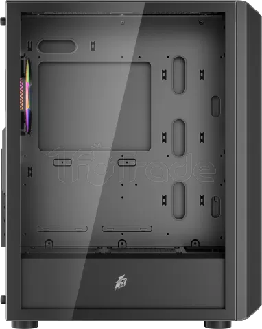 Photo de Boitier Moyen Tour ATX 1stPlayer H6 RGB avec panneau vitré (Noir)