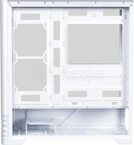 Photo de Boitier Moyen Tour ATX 1stPlayer MC8 RGB avec panneaux vitrés (Blanc)