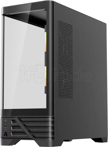 Photo de Boitier Moyen Tour ATX 1stPlayer MC8 RGB avec panneaux vitrés (Noir)