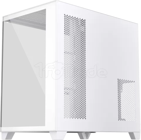 Photo de Boitier Moyen Tour ATX 1stPlayer MV8 RGB avec panneaux vitrés (Blanc)