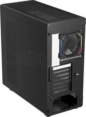 Photo de Boitier Moyen Tour ATX 1stPlayer PB8 RGB avec panneaux vitrés (Noir)