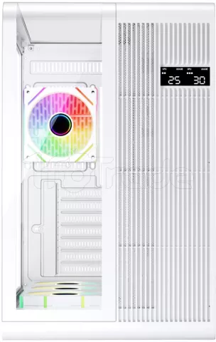Photo de Boitier Moyen Tour ATX 1stPlayer RT7 RGB avec panneaux vitrés (Blanc)
