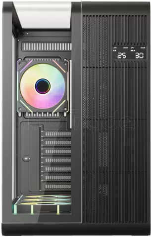Photo de Boitier Moyen Tour ATX 1stPlayer RT7 RGB avec panneaux vitrés (Noir)