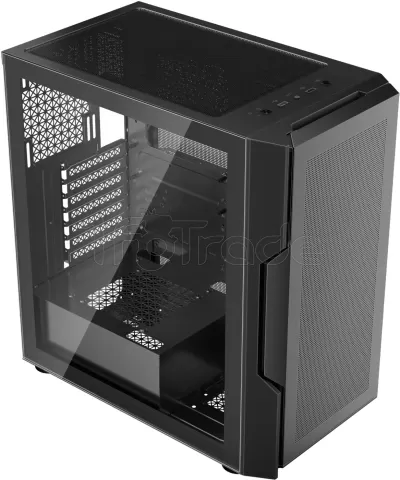 Photo de Boitier Moyen Tour ATX 1stPlayer Trilobite T7-P avec panneau vitré (Noir) Version SI