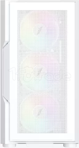 Photo de Boitier Moyen Tour ATX 1stPlayer Trilobite T7-P RGB avec panneau vitré (Blanc)