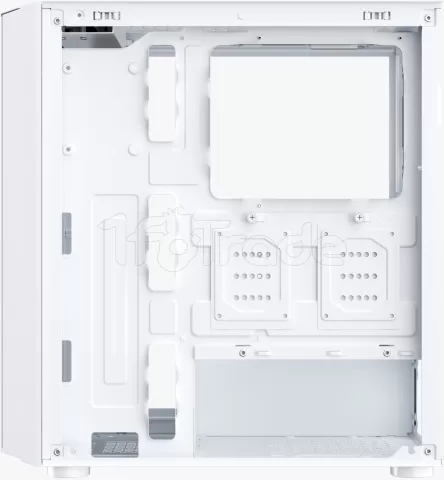 Photo de Boitier Moyen Tour ATX 1stPlayer Trilobite T7-P RGB avec panneau vitré (Blanc)