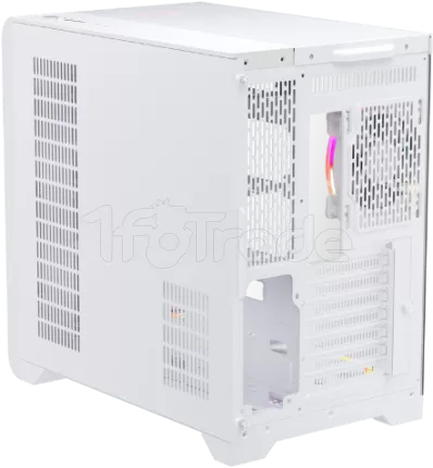 Photo de Boitier Moyen Tour ATX 1stPlayer VT7 RGB avec panneau vitré (Blanc)