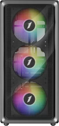 Photo de Boitier Moyen Tour ATX 1stPlayer WA8 RGB avec panneau vitré (Noir)