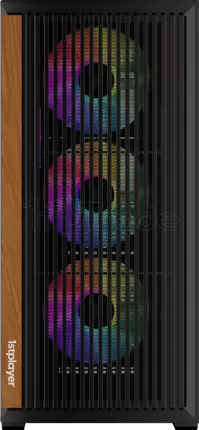 Photo de Boitier Moyen Tour ATX 1stPlayer WD7 avec panneau vitré (Noir)