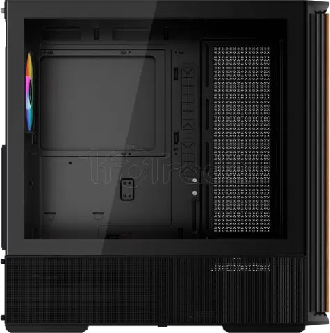 Photo de Boitier Moyen Tour ATX 1stPlayer WD7 RGB avec panneau vitré (Noir)
