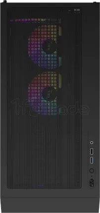 Photo de Boitier Moyen Tour ATX 1stPlayer WD7 RGB avec panneau vitré (Noir)