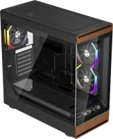 Photo de Boitier Moyen Tour ATX 1stPlayer WD8 avec panneaux vitrés (Noir)