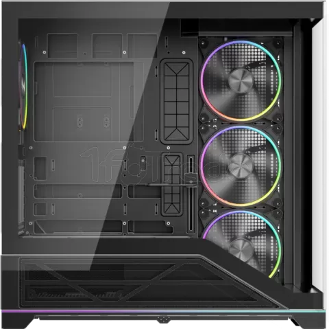 Photo de Boitier Moyen Tour ATX 1stPlayer WP8 RGB avec panneaux vitrés (Noir)