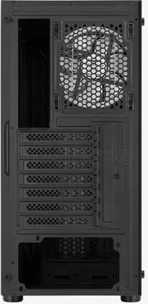 Photo de Boitier Moyen Tour ATX AeroCool Mecha ARGB avec panneau vitré (Noir)