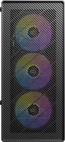 Photo de Boitier Moyen Tour ATX Antec AX26 Elite RGB avec panneau vitré (Noir)