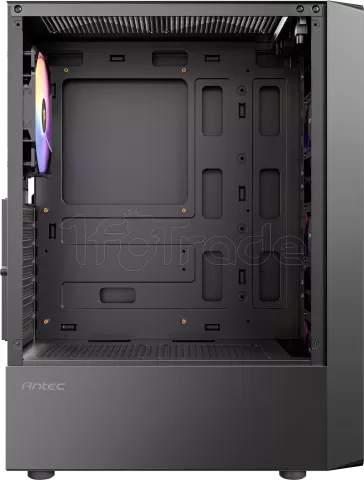 Photo de Boitier Moyen Tour ATX Antec AX26 Elite RGB avec panneau vitré (Noir)